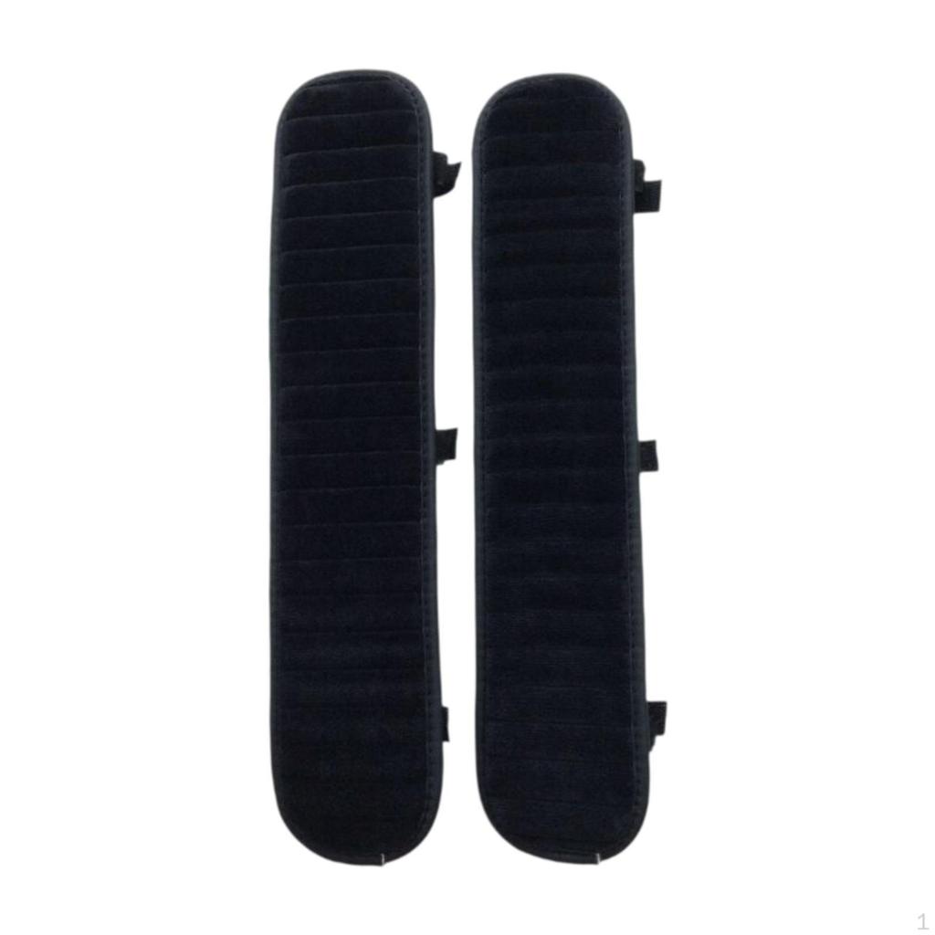 2 Pieces Chair Armrest Pad Office Cushion Elbow Support Arm Rest Velvet Material