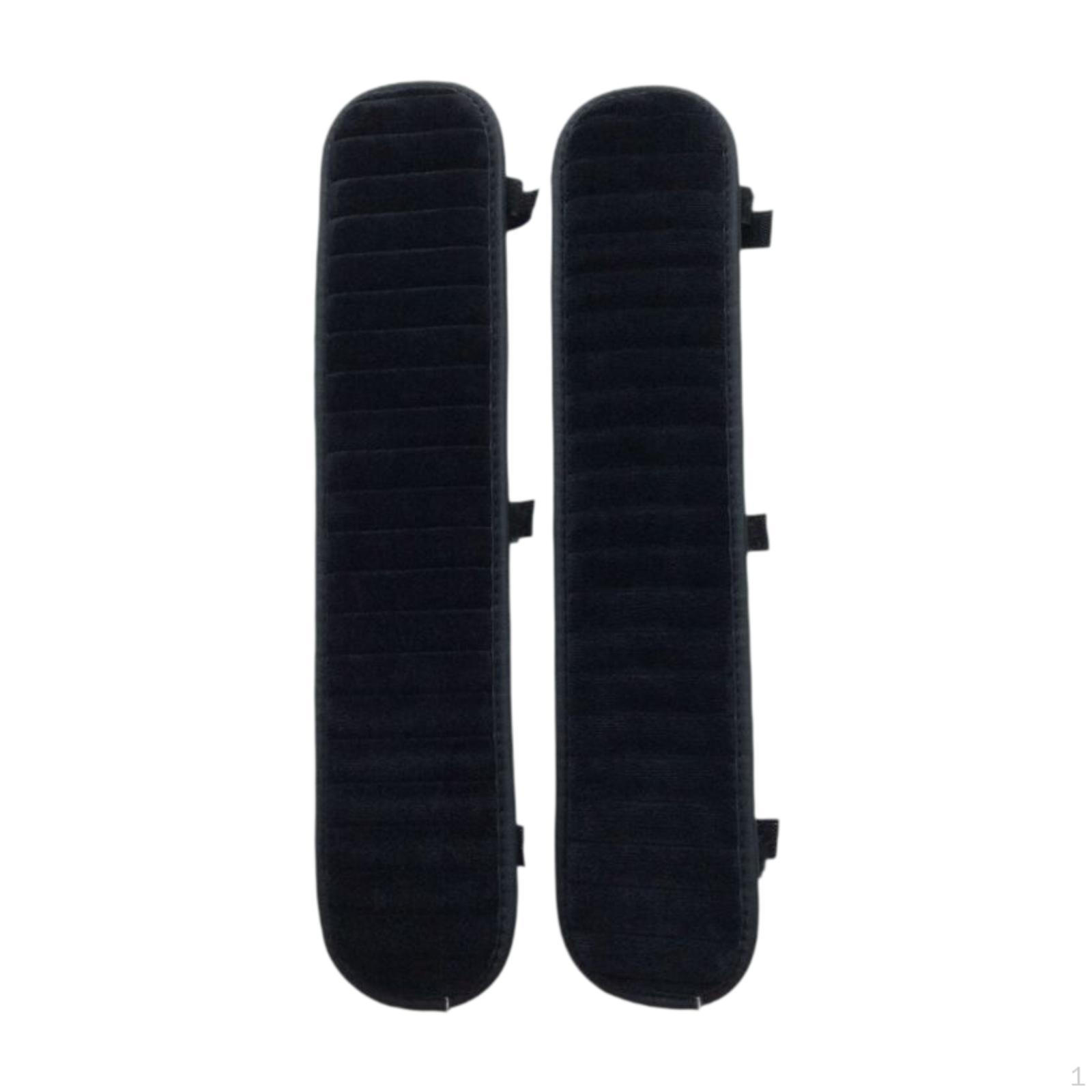 

2 Pieces Chair Armrest Pad Office Cushion Elbow Support Arm Rest Velvet Material Style I