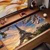 New Mouse Pad Gamer France Paris Eiffel Tower XL Computer Custom Large Mousepad XXL Office Carpet Non-Slip PC Table Mat