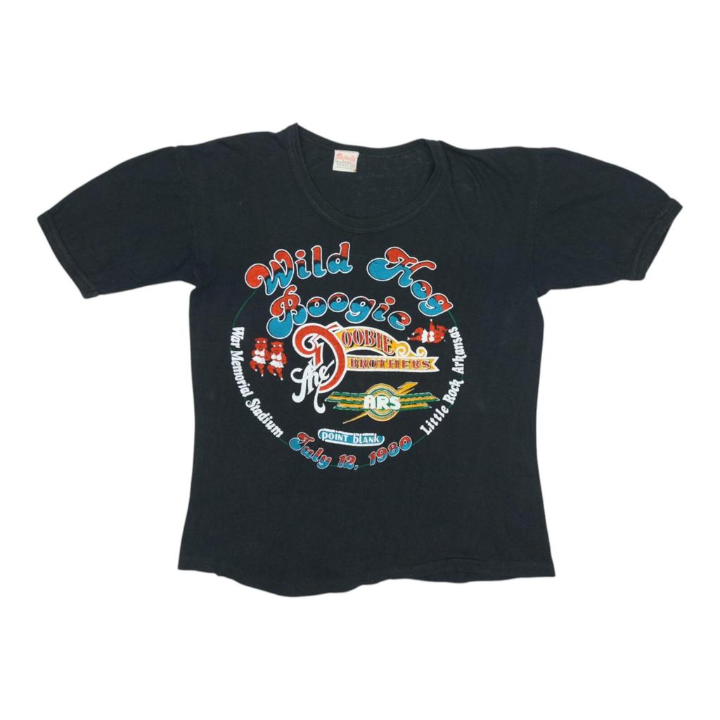 vintage 1980 Wild Hog Boogie Music Festival Shirt