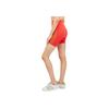 Adidas X Ivy Park Collaboration Real Coral Striped High-Waisted Elastic Sports Shorts Women Shorts Coral-Pink GR1400