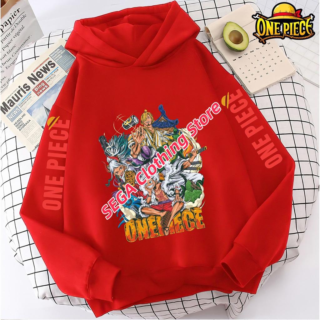 Spring Autumn Boys Girls Luffy Zoro Hoodies One Piece Anime Kids Sweatshirts Pullover Hooded Casual Streetwear Fashion Costume