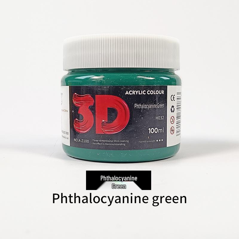 100ml Acrylic Paint for Children's Doodles and Plaster Dolls