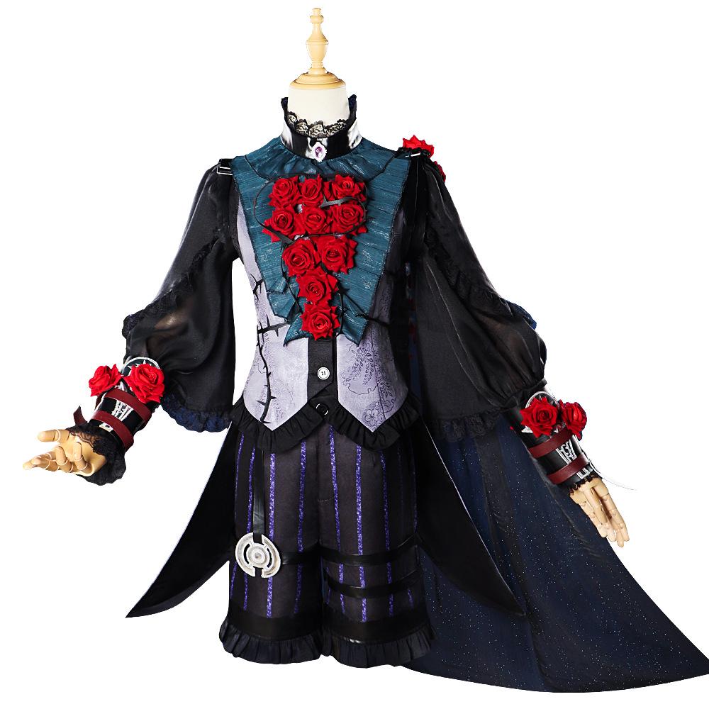 Identity V Lange Nacht Stern Cosplay Kostüm Set: Anime Spieluniform für Männer und Frauen