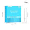Ear Wax Cleaner 24Pcs Silicone Ear Wax Remover Sticky Ear Picks Disposable Adhesive Earpick Reusable Ear Cleaner for Kids Adults