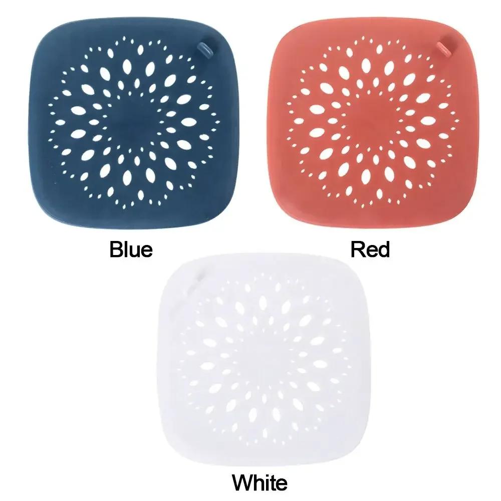 Floor Drain Bathroom Sink Drain Hair Catcher Kitchen Sink Drain Strainer Cover Bathtub Floor Filter Sewer Outfall Filter