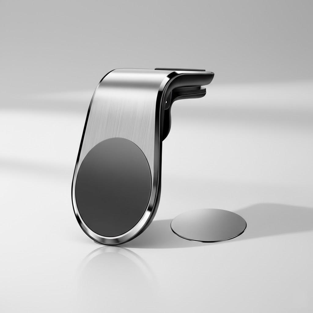 360 Degree Metal Magnetic Universal Air Vent Car Phone Mount Adjustable Smartphone Holder Stand