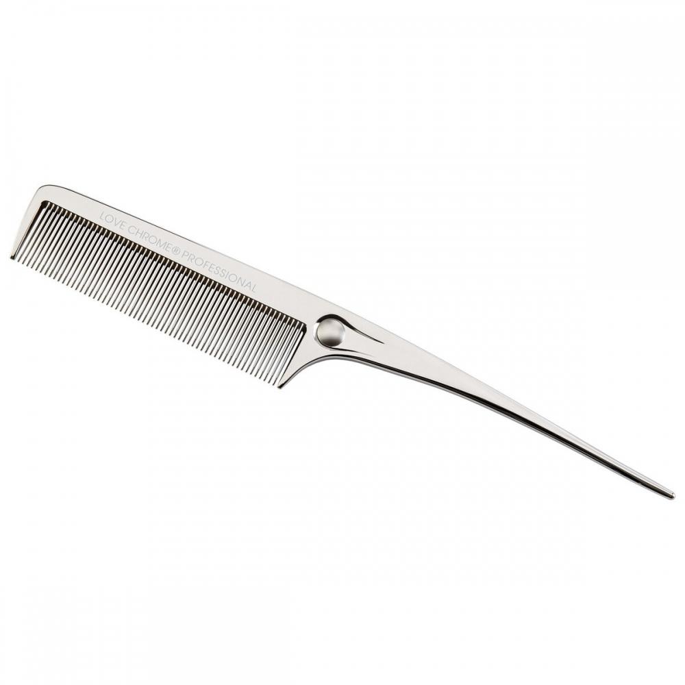 

Расческа Love Chrome [Профессиональная] F с кольцом, серебро