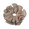 Lacy Hair Tie Elastic Scrunchies Ruched French Hair Rings for Elegant Updos Suitable for Long Hair