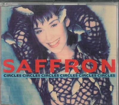 CD SAFFRON  Circles SAFF9CD WEA 199 UK  Europ Dance  Electronica Used