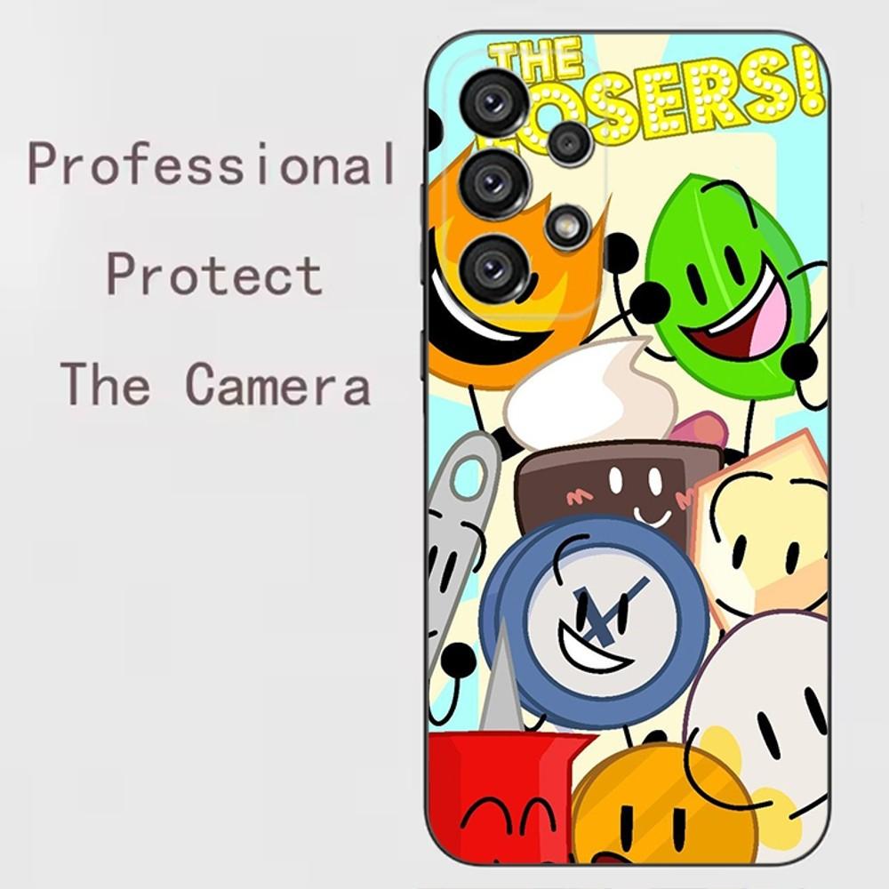 Bfdi Battle For Dream Phone Case For Samsung Galaxy A91,A80,A73,A72 ,A71,A53A52,A32 ,A31A22,A21s,A20,Black Cover