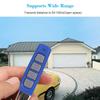 433MHz 4CH Remote Control Car Key Garage Door Gate Opener Remote Control Duplicator Clone Cloning Code 4-Button Transmitter
