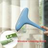 Window Wiper Glass Cleaner Brush Tool Double Side Brush Window Glass Brush For Washing Household Cleaning Flooring Tools