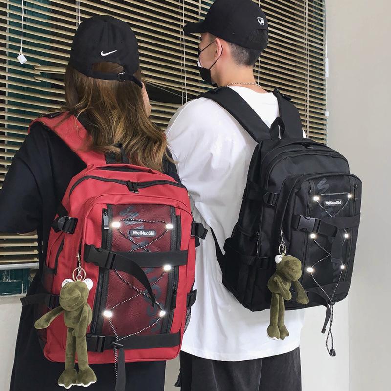 

New Schoolbag for Primary School Students First Grade Splicing Junior High School Boys School Backpack