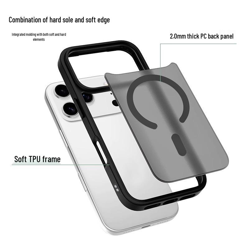 Apple 17 Pro Max Matte Drop-Proof Phone Case - Skin-Feel, In Stock