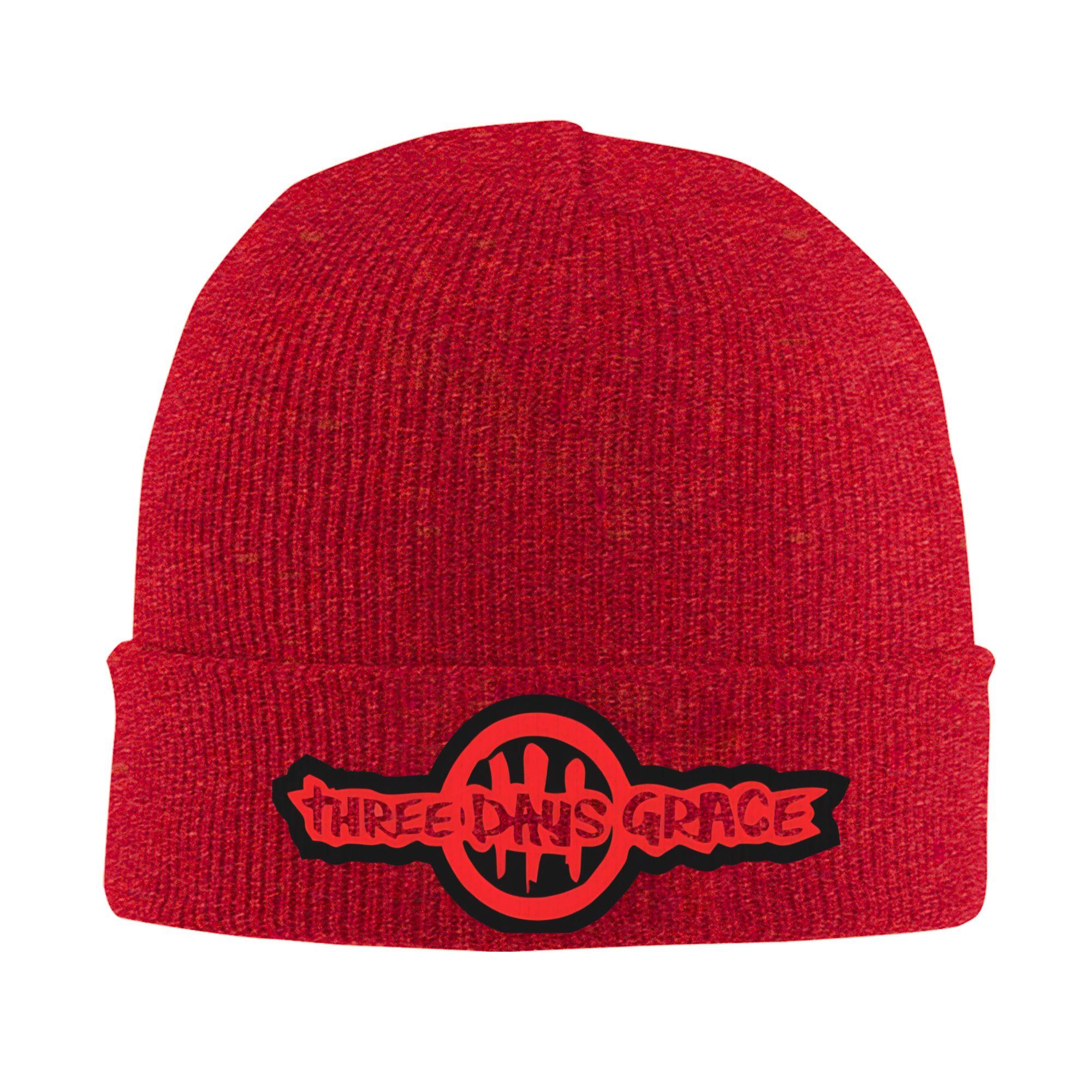 

ALIENATION 2025 TOUR TEE THREE DAYS GRACE Merch Winter Warm Knit Beanie For Women Unisex Knitted Caps Bonnet Knit Hat One Size