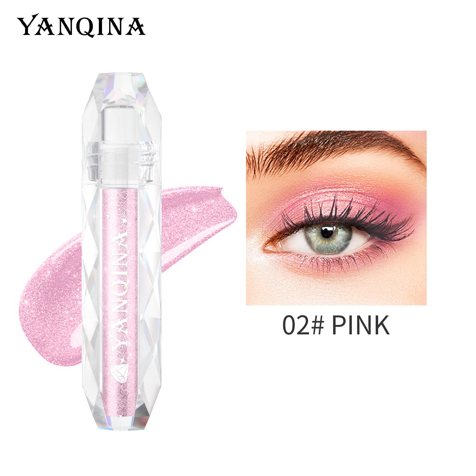 

Перламутровые жидкие тени для век, блестящие тени для век, жидкие тени для лица, сценический макияж, жидкие тени для век, красивый макияж 2