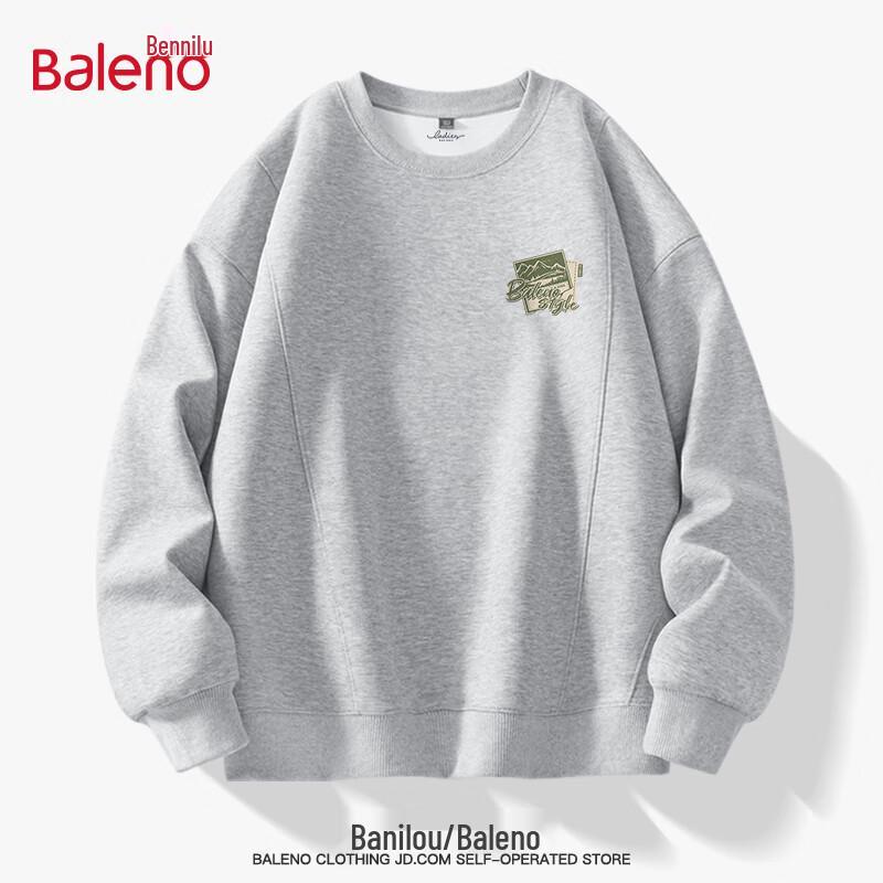 

Baleno Men s Washed Graphic Print Long Sleeve Sweatshirt 3XL