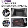 SAWAKAKI Toyota New Land Cruiser 250 Series Exclusive Console Tray Console Box Center Console Box Tray with Logo Coin Card Slot Small Item Storage