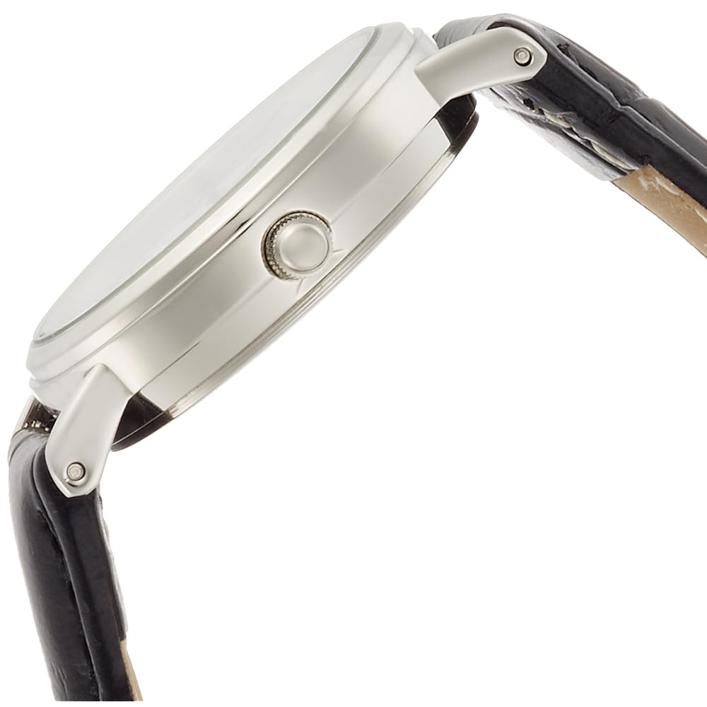 Q&Q Lightweight Waterproof Analog Watch for Men & Women (White/Black) Q997-304