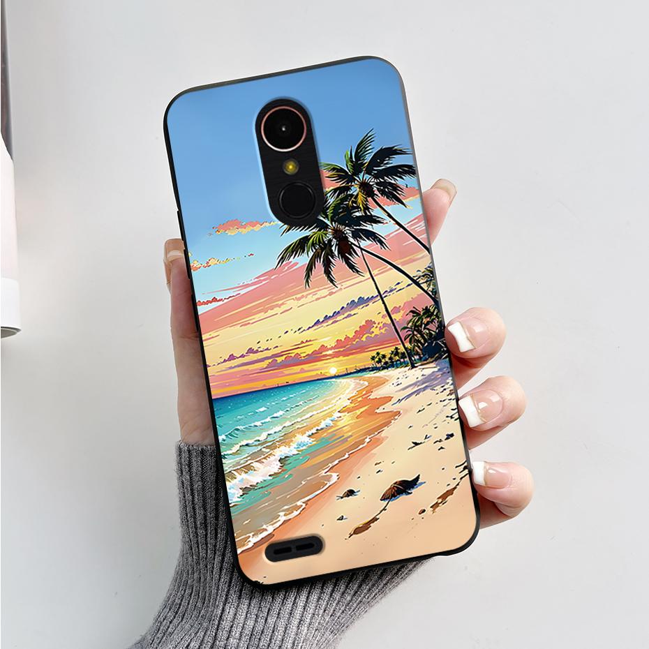 Case For LG K10 2017 X400 M250N /K20 Plus 5.3" Stylish Pattern Silicone Soft Phone Back Cover For LG K10 2017 Cases Bumper Coque