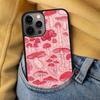 Mushroom Soft Phone Case for iPhone 17 Air 16e Pro max 15 Pro 13 14 Plus 11 12 MagSafe Magnetic Coque