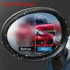 4pcs Car Sticker Rainproof Film 5.3"x3.7" for Car Rearview Mirror Car Rearview Mirror Rain Film Clear Sight In Rainy Days