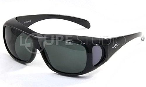 Ax Fit Over Sunglasses Sunglasses Over Glasses BR/Crystal Brown SG-602P