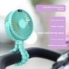 DurableStroller Fan Octopus USB Charging Hanging Folding Desktop Fan Mini Handheld Small Fan