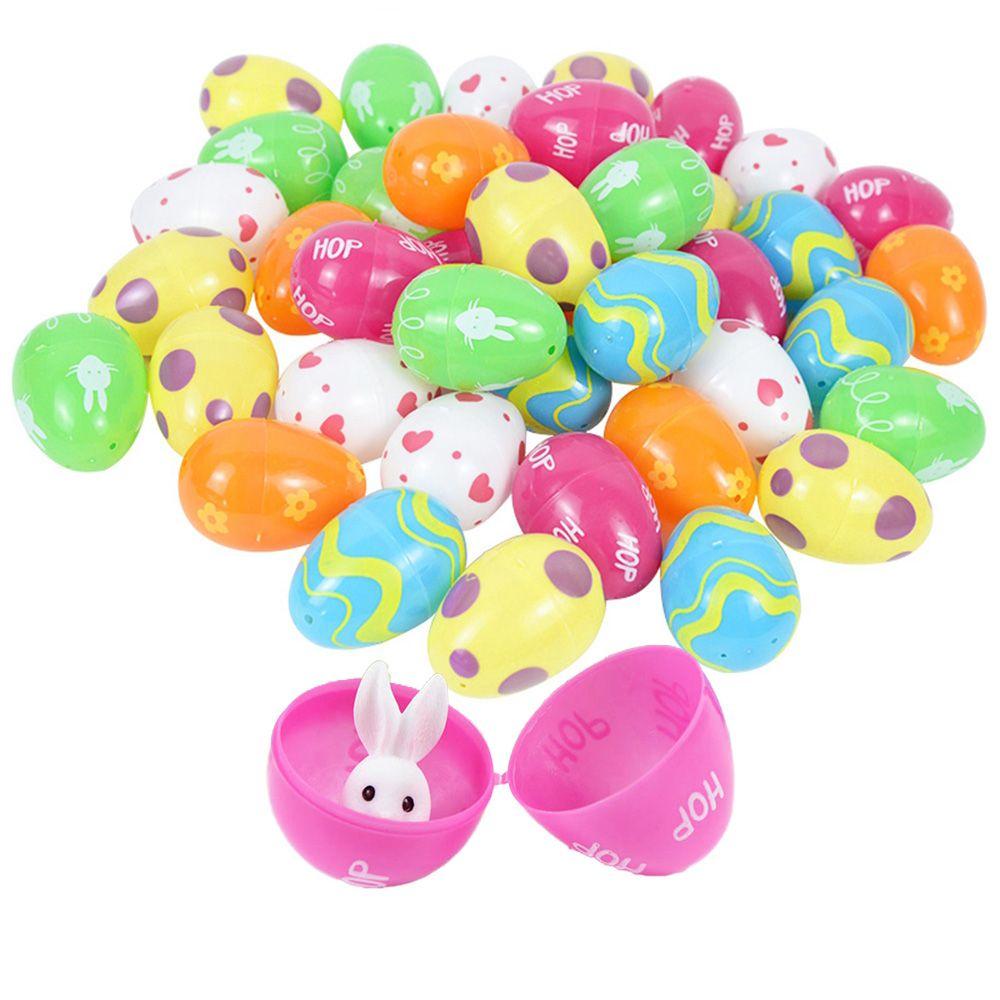 Child Home Decoration Detachable Hollow Assorted Eggs Educational Toys Kid Gifts Easter Egg
