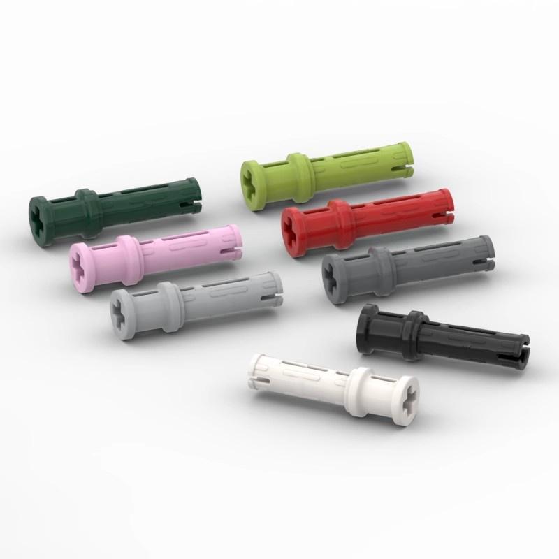 20 stuks MOC Bouwsteen Deeltje 32054 65304 High-Tech Pin Lang met Wrijvingsribbels Lengte Stopbus Bouwsteen Onderdelen Kind DI