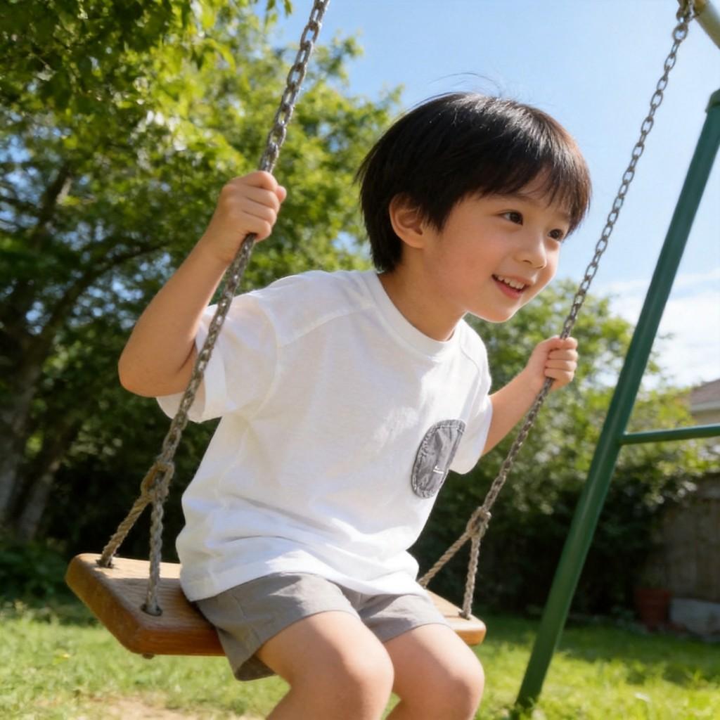 Boy Short Sleeve T Shirt Cotton Summer Casual Kids Tee For Toddler Boys