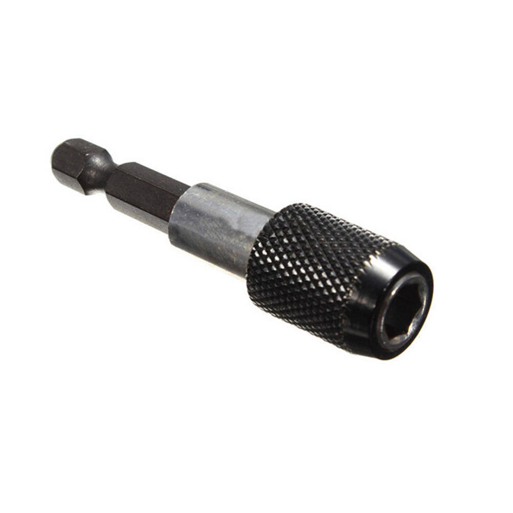 1/4" 60Mm Hex Shank Magnetic Quick Release Screwdriver Bit Drill Holder Tools