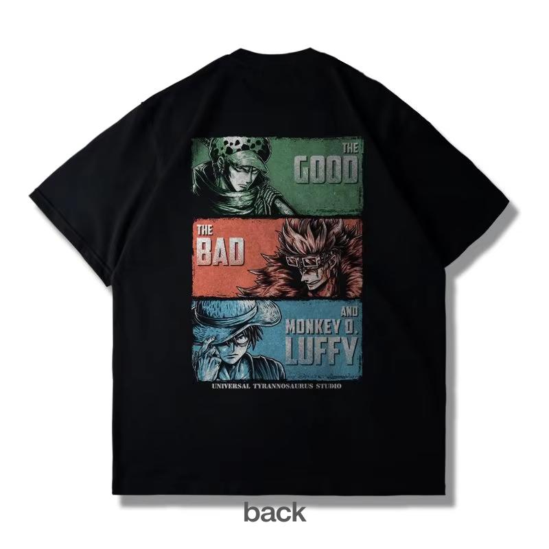 

Anime One Piece Oversized TShirts Man Summer Trendy Y2k Clothes Casual Cotton Womens Short Sleeve Tee Streetwear Tops Unisex S