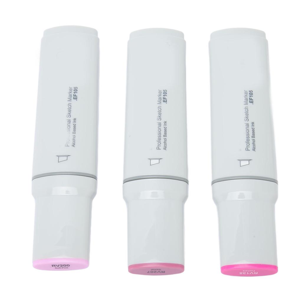 Set di 3 pennarelli Jumbo Professionali Grandi Larghi HD Pittura a Essiccazione Rapida Pennarello Set per Pittura Disegno