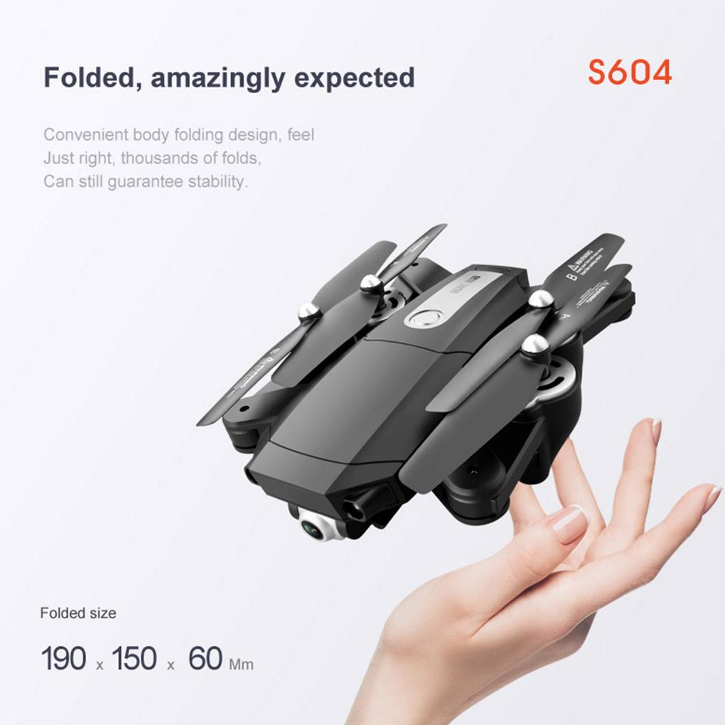 New S604 PRO With 4K HD Camera 6K Dual\-Len Aerial Photography Quadrotor Optical Intelligent Positioning RC Helicopter