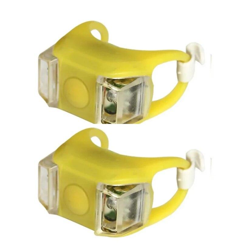 2Pcs Baby Stroller Night Alarm Light LED Caution Lamp Outdoor Remind Security Safety LED Flash Warning Lamp