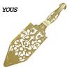 Reusable Metal Strainer 304 Stainless Steel Absinthe Spoon, Slotted Cocktail for Sugar Bartending Mixology Tool Cube, Home And Bar Accessories