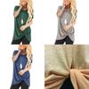 Stylish Women's Tunic Tops Short Sleeve Summer Loose Blouse Plus Size Shirt T-shirt