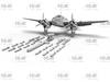 ICM British Bristol Beaufort Bomb Equipped Plastic Model Kit 48314 1/48 Mk.I (Airplane)