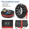 1/4 PCS Spare Tire Case Car Dustproof Waterproof Tire Cover Universal Car Tire Storage Bag Car Tire Wheel Protection Accessories