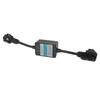 Black 30A RV Surge Protector Camper Circuit Analyzer Power Defender 2100 Joules for Trailers Trucks Yachts