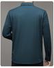 2025 Spring Men's Light Luxury Long-Sleeve Seamless Business Shirt - Solid Color