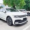For Volkswagen Tiguan MK2 Rline 2017 2018 2019 2020 Automobile Front Bumper Splitter Lip Spoiler Decoration Modification Kit