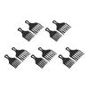 10pcs Hair Pick Comb Wide Tooth Ergonomic DIY Hairstyles Plastic Hair Pick for Long Thick Curly Hair for Salon Styling