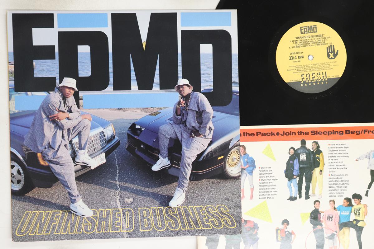 

LP Record EPMD - Unfinished Business LPRE92012 FRESH 1989 US Rap & Hip-Hop/R&B Used