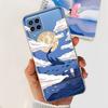 For Samsung Galaxy M32 4G Case New Floral Print TPU Soft Silicon Cover For Samsung M32 M 32 SM-M325FV Cute Cat Phone Case Fundas