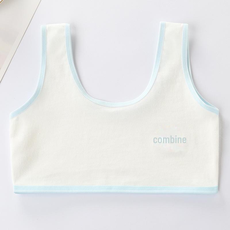 Girls' Cotton Training Bra - Youth, Students, Primary School, Tweens