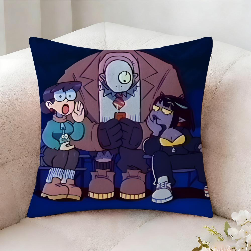 Punch PPunch Forever ANIME Pillow Case Pillowcase Doublesided Printed Sofa Cushion Bedroom Headboard Pillow