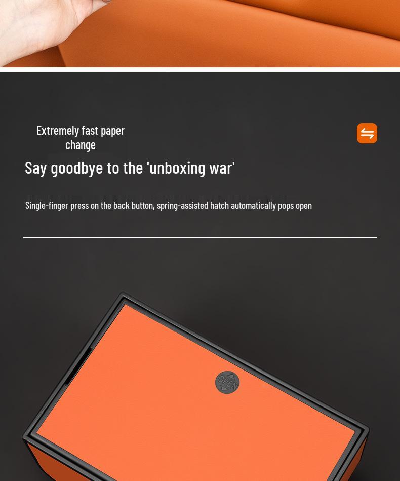 Jaguar XFL E/F-PACE/XF/XEL/XJL Car Armrest Tissue Box Storage